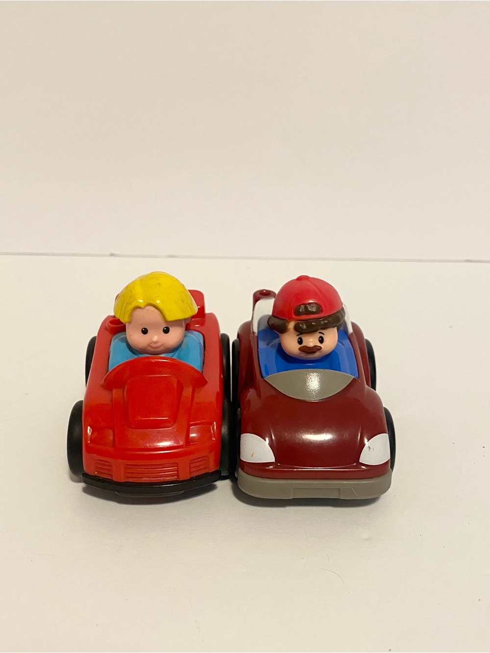4/$20 Fisher Price Wheelies Car Little People Lot Race Boy Girl Chunky Toddler 🛑